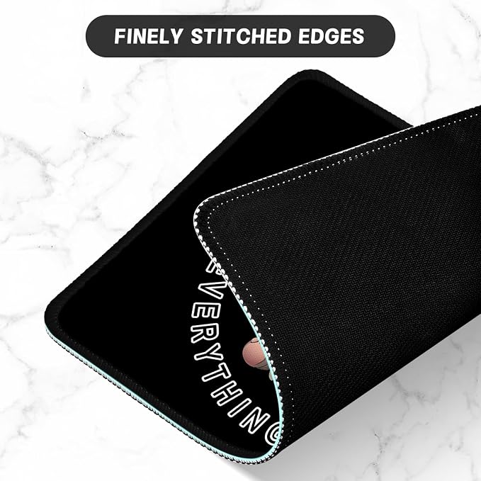 ITNRSIIET Mouse Pad with Stitched Edge Premium Textured Smooth Precise - Image 4