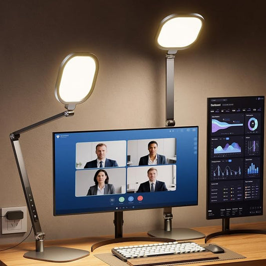 LED Desk Lamp for Home Office, 15W Desk Light by LitONES
