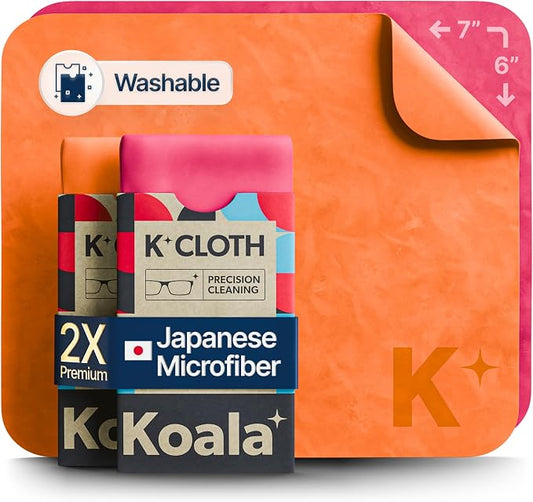 Koala Lens Cleaning Cloth | Japanese Microfiber | Glasses Cleaning Cloths | by KoalaLifestyle