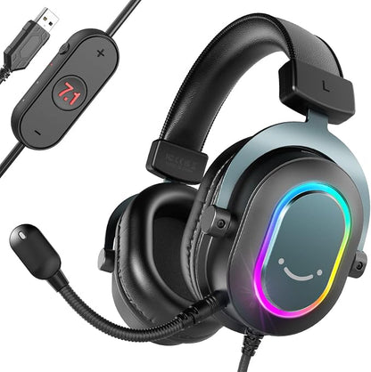 FIFINE Gaming Headset for PC-Wired Headphones by FIFINE