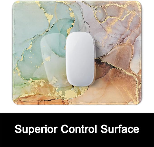 ITNRSIIET Mouse Pad with Stitched Edge Premium Textured Smooth Precise - Image 2