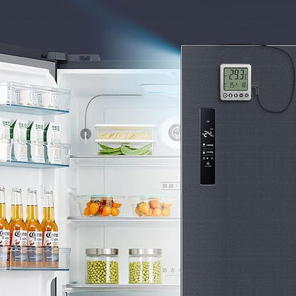 Refrigerator Thermometer Freezer Alarm Digital Freezer Thermometer Fridge - Image 6
