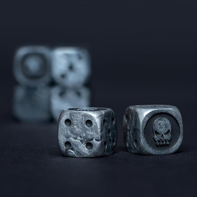 D6 Dice Set – 10× Six-Sided Resin Dice - Image 6