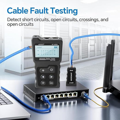 NOYAFA NF-8209 Network Cable Tester, Ethernet Cable Wire Tester - Image 5