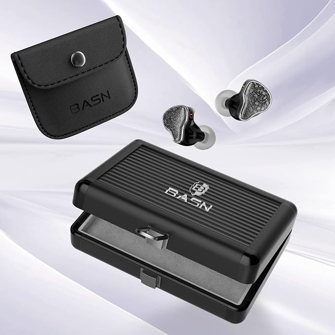 BASN Bmaster5 in Ear Monitors, 1DLC Diaphragm+4BA 5 Drivers Drummers Headphones - Image 6