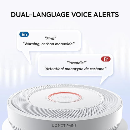 SITERWELL Hardwired Interconnected Smoke and Carbon Monoxide Detector, 10 Year - Image 7