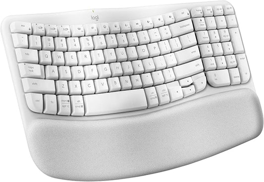 Logitech Wave Keys Wireless Ergonomic Keyboard by Logitech