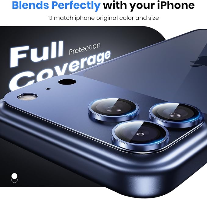 Hoerrye for iPhone 17 Pro Camera Lens Protector - Image 3