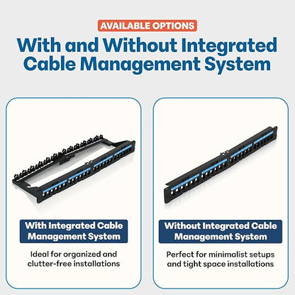 Everest 24 Port Keystone Patch Panel - Image 8