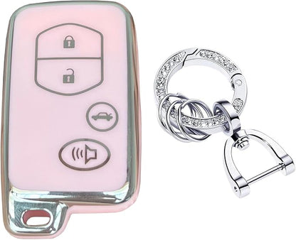 for Toyota Camry Avalon Corolla Highlander Prius RAV4 Venza Key Fob Cover - Image 5