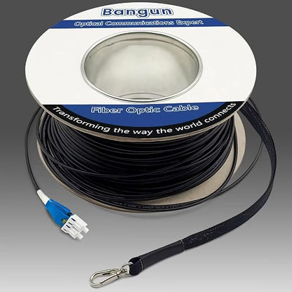 75 Meters Uniboot LC to LC Outdoor Armored Fiber Patch Cable by Bangun