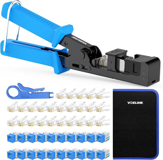 VCELINK Speed Termination Tool for VCE 90-Degree Keystone Jacks Punch Down by VCELINK