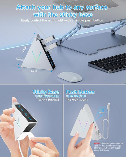 USB C Hub JoyReken, USB C to USB Hub - Image 3