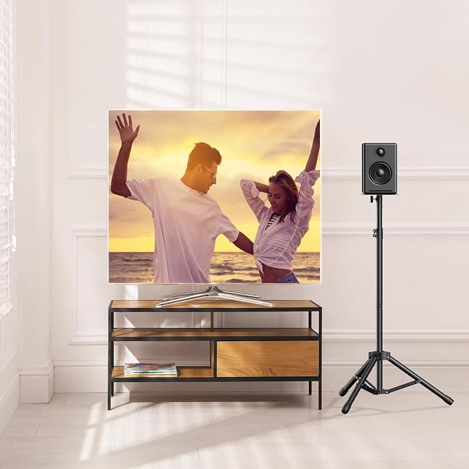 Tripod Speaker Stands with Carry Bag, Foldable - Image 9