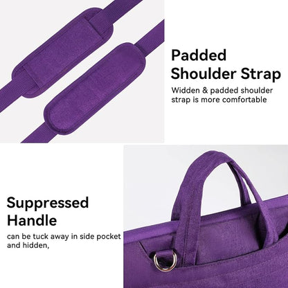 Voova Laptop Bag 15.6 Inch for Women, Waterproof Computer Sleeve Carrying Case - Image 4