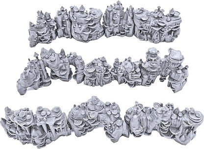Shroom Grotto Walls by Printable Scenery, 3D Printed Tabletop RPG Scenery and - Image 4