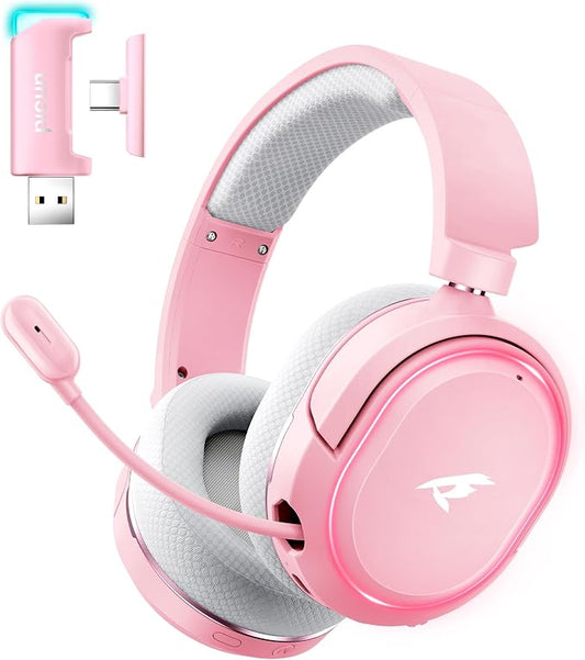 Wireless Gaming Headset, 7.1 Surround Sound, 2.4GHz USB Gaming Headphones by Valorise