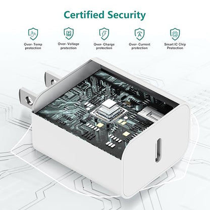 Upgraded Apple Watch Charger, Magnetic Fast Charger, USB C Charger Block Plug - Image 4