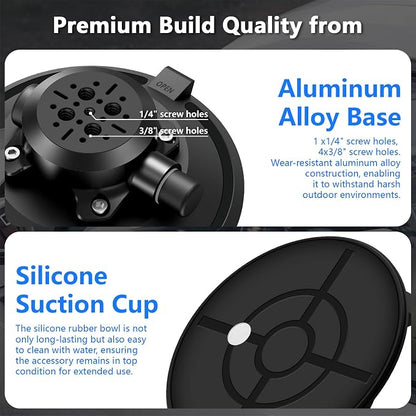 6" Camera Suction Cup Mount - Image 9