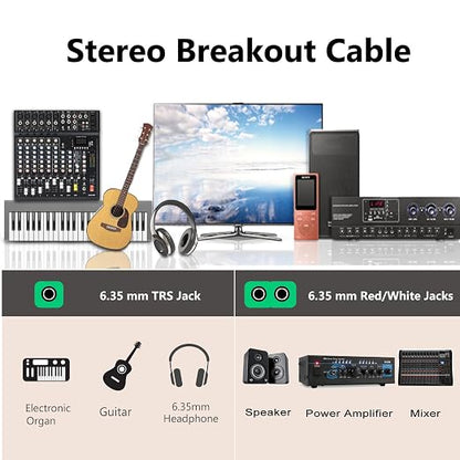 Devinal TRS to Dual TS Breakout Cable - Image 4