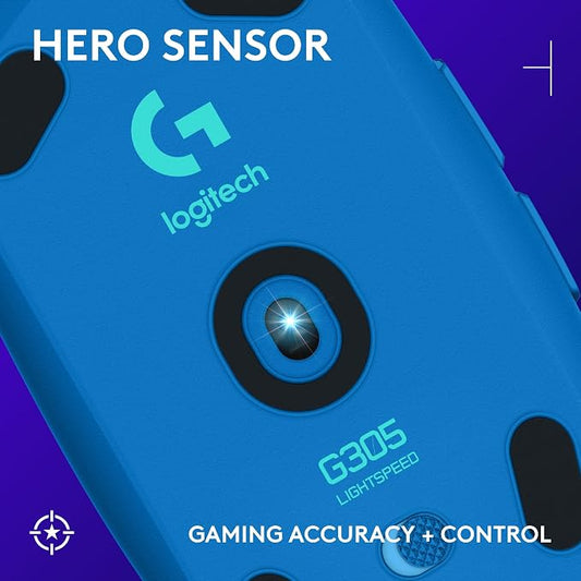 Logitech G305 LIGHTSPEED Wireless Gaming Mouse, Hero 12K Sensor, 000 DPI - Image 2