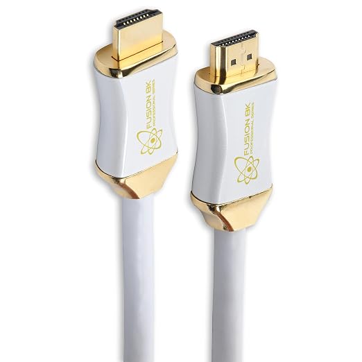 White HDR HDMI 2.1 Certified Cable Supports 10K 8K @60Hz and 4K @120Hz - Image 3
