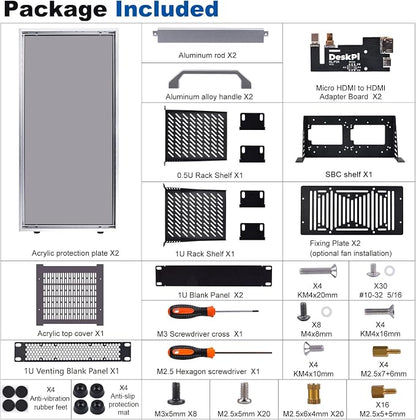 GeeekPi 12U Server Cabinet, 10 inch Server Rack - Image 9