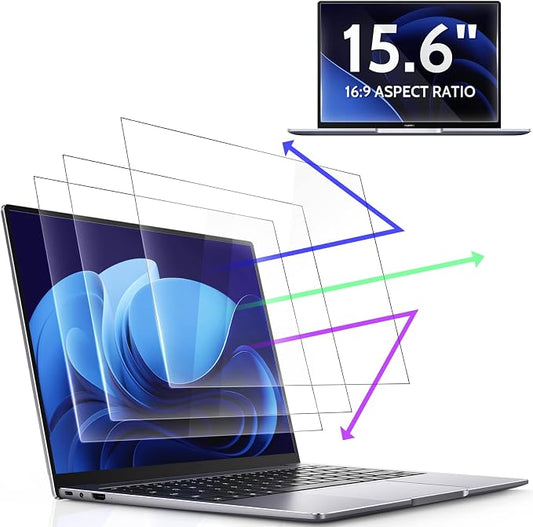 3 Pcs 15.6 Inch Anti Blue Light Screen Protector Compatible by peslv