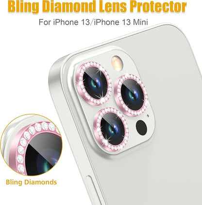 AGVEE 3+3 6 Pack for iPhone 13 Pro 6.1" / 13 Pro Max 6.7" Camera Lens Cover - Image 4