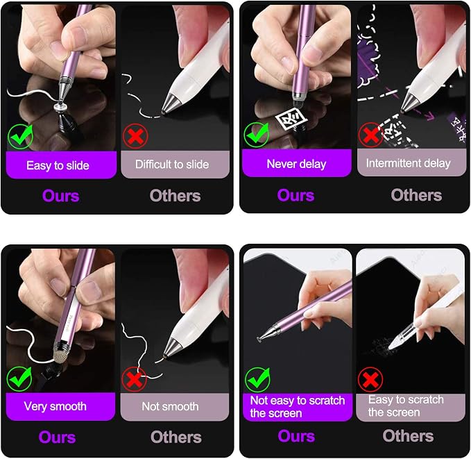 Penyeah 4-in-1 Stylus Pen for Touchscreens, Accurate & Versatile Capacitive - Image 5