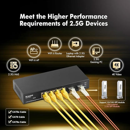 MokerLink 4 Port 2.5G Managed Switch - Image 8