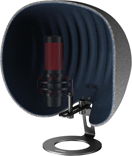 Microphone Isolation Shield, Aokeo 2024 Professional Recording Studio Equipment by Aokeo