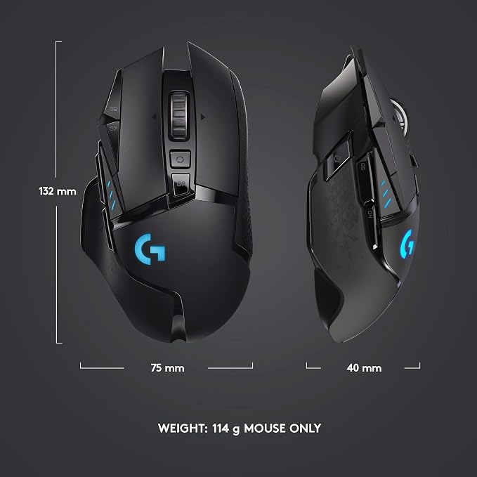 Logitech G502 Lightspeed Wireless Gaming Mouse - Image 10