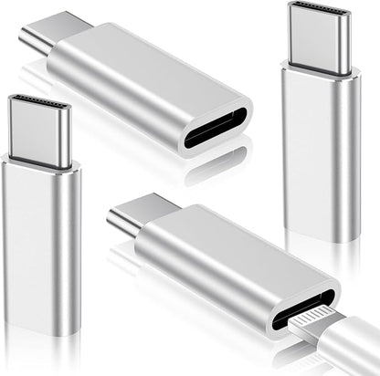 Temdan 4 Pack Lightning to USB C Adapter by Temdan