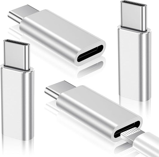 Temdan 4 Pack Lightning to USB C Adapter by Temdan