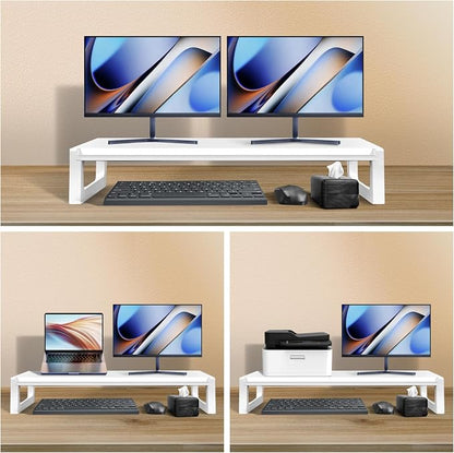 Dual Monitor Stand Riser – 36-Inch Computer Monitor Stand - Image 2