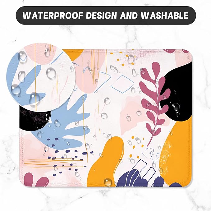 ITNRSIIET Mouse Pad with Stitched Edge Premium Textured Smooth Precise - Image 5