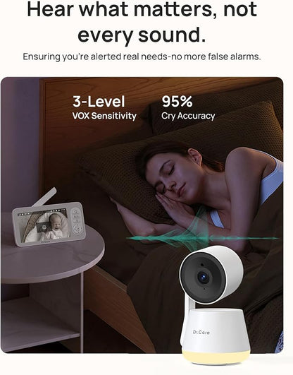 Dr.Care LumiView Plus Smart WiFi Baby Monitor - Image 4