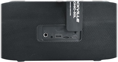 Rockville SONIC-50L Portable Bluetooth Speaker, 50W Stereo Sound, Dual LED Rings - Image 9
