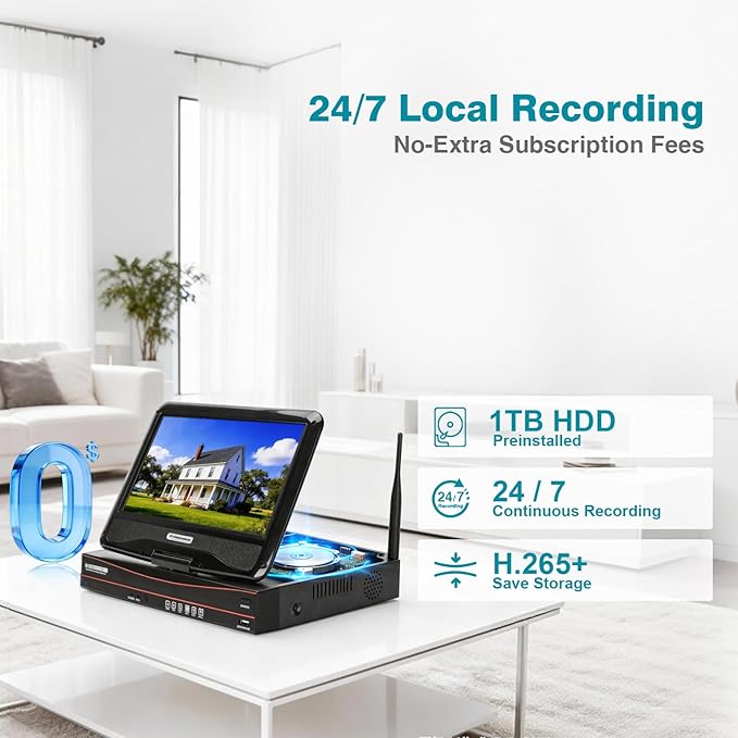 10CH Expandable Wireless Security Camera System - Image 4