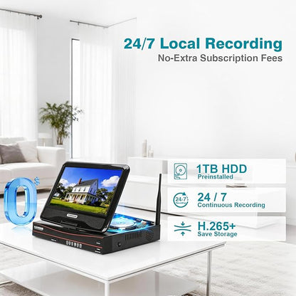 10CH Expandable Wireless Security Camera System - Image 4