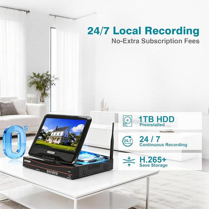 Wireless Security Camera System 16CH Expandable - Image 4