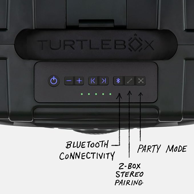 Turtlebox Original Gen 3: Portable Outdoor Bluetooth Speaker – Ultra-Loud - Image 6