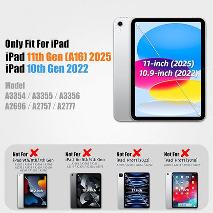 SEYMAC stock Case for iPad 11th/10th Generation 11''/10.9'' 2025/2022, - Image 7
