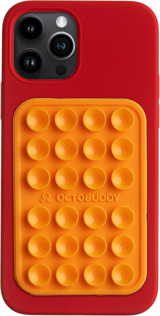 Classic MAX - Silicone Suction Phone Case Adhesive Mount - Hands-Free, Strong by Octobuddy