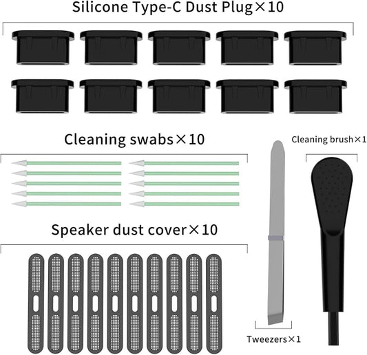 USB C Dust Plug, Silicone Anti Dust Port Cover Type C Charging Port Protectors - Image 2