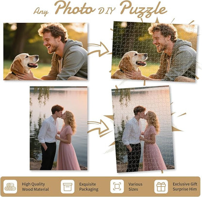 Custom Photo Puzzle – Personalized 1500 Piece Jigsaw Puzzle from Your Photo – - Image 4