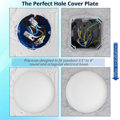 MAKERELE CP3540 Round Ceiling Box Cover Plate - Image 4