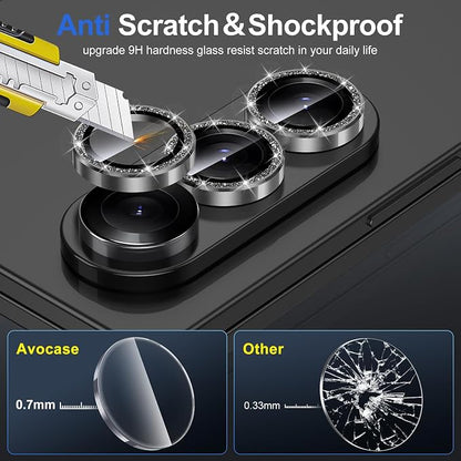 for Samsung Galaxy Z Fold 7 Camera Lens Protector, Individual Metal Ring - Image 3