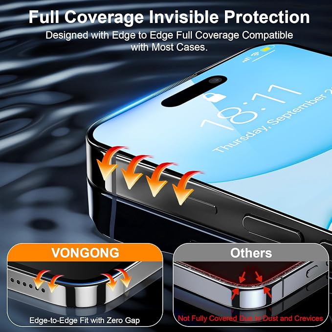 iPhone 15 Pro Max Screen Protector, Durable and Drop-Proof - Image 5